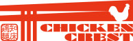 知床鶏麺CHICKEN CRESTのロゴ